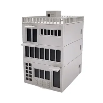 1:150 144 100 72 87 64 50 Ölçekli Simülasyon Yapı Montaj Modeli Dekorasyon Dükkanı Şehir Diorama Düzeni