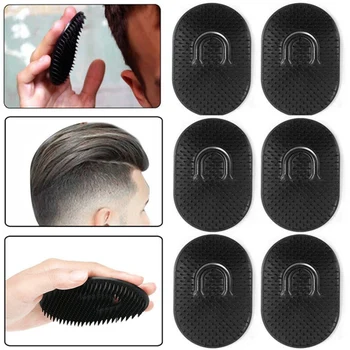 1 Adet cep tarağı Saç Fırçası Erkekler Sakal Bıyık Palmiye Seyahat baş masaj aleti Saç Bakımı Taşınabilir Saç Tarak Fırça Şekillendirici Araçları