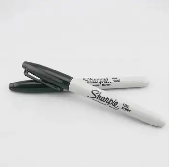 1 adet Sharpie Kalem Normal Kalem değil Hile Kalem Siyah işaretleyici kalem Sihirbaz için Sihirli Aksesuarları Yakın Çekim Hileler Aksesuar