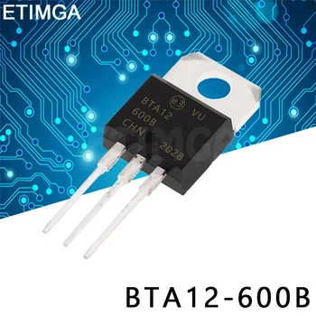 10 ADET / GRUP BTA12-600B BTA12-600C BTA12-600BW BTA12-600CW TO-220 Transistör BTA12600BW BTA12600CW
