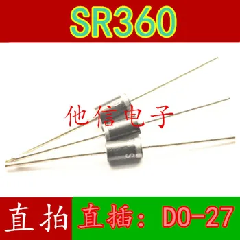 10 parça SR360 SB360 MBR360 SS36 DO-27 3A 60 V MIC