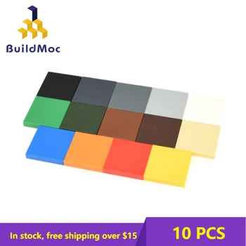10PSC MOC 3068 2x2 Tuğla Yapı Taşları Parçaları Compatiblex Toplar Parçacıklar DIY Eğitici Parçaları Oyuncaklar