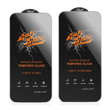 2 ADET Anti Statik Toz Geçirmez Temperli Cam iPhone 14 pro max 14mini 13 12 11 pro X Xs max Xr Ekran Koruyucu Film