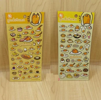 20 packs / lot Japonya karikatür Sayın Yumurta serisi PVC sticker öğrencilerin günlüğü Dekorasyon mini etiket kırtasiye çıkartmalar Toptan