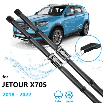 2x İçin Jetour X70S EV Bahman Sadakat Başbakan Sinogold Yuechi Soueast DX8 2018 ~ 2022 araba sileceği Bıçak Cam Kauçuk Şerit Dolum