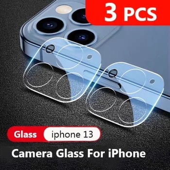 3 adet lens cam iphone 13 Pro max mini ekran koruyucu için iphone 12 11 Pro XS max mini 8 7 6 6s artı X XR kamera cam
