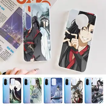 Anime Grandmaster Mo Dao Zu Shı telefon Kılıfı için Samsung S21 A10 Redmi için Not 7 9 için P30Pro Onur 8X 10i kapak