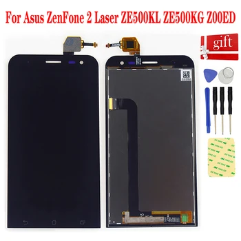 Asus ZenFone 2 Lazer ZE500KL ZE500KG Z00ED LCD Ekran Modülü dokunmatik ekran Digitizer Sensörü Meclisi Değiştirme