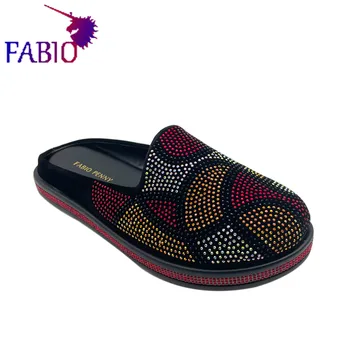 Avrupa ve Amerika Birleşik Devletleri popüler narin sıcak matkap Baotou küçük eğim alt parti rahat ayakkabılar Afrika anne kadın kayma