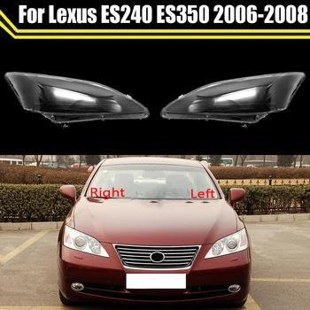 Cam ışık lamba kapakları far kabuk şeffaf Abajur Far kapağı su geçirmez maskeler Lexus ES240 ES350 2006 2007 2008