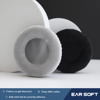 Earsoft Yedek Yastıkları Sony WH-CH510 Kulaklıklar Yastık Kadife Kulak Pedleri Kulaklık Kılıfı Kulaklık Kılıfı