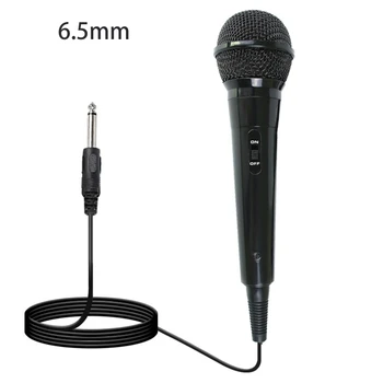 El mikrofonu için Uygun Hoparlörler, Karaoke Şarkı Makineleri Kardioid Mikrofon Dinamik Vokal Mikrofon Açık Hava Etkinliği için