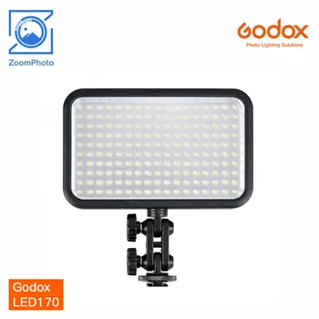 Godox LED170 LED Video ışığı LED Panel Fotoğraf dolgu ışığı İle 170 ADET boncuk SLR kamera için