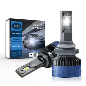 H4 H7 LED Araba kafa lambası ampulleri 400w 6000k 60000lm Çift Bakır Boru Ultra Parlak Far Modifiye Kiti IP68 Su Geçirmez çalışma ışığı