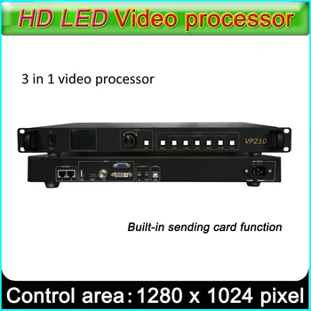 HD-VP210 VP410 LED Ekran Video İşlemcisi,Dahili Gönderme Kartı Fonksiyonu, Tam renkli LED Video Duvar Kontrol Sistemi gönderen