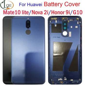 Huawei Mate 10 Lite için Pil Kapağı Kapı G10 Arka Kapı Konut case Arka Yerine 5.9 