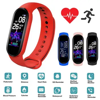 JOYCE 20220414B YC61269 # Akıllı Bant Bluetooth Spor Bilezik Erkekler Kadınlar İzci Spor Bandı Pedometre Kalp Hızı Kan