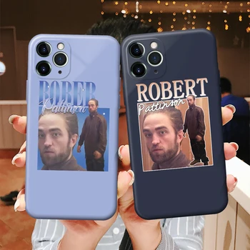 Komik Robert Pattinson Telefon Kılıfı için iPhone 13 12 11 Pro XS Max X XR mini 8 7 6 6S Artı SE 2020 Yumuşak TPU Silikon Coque Kapak