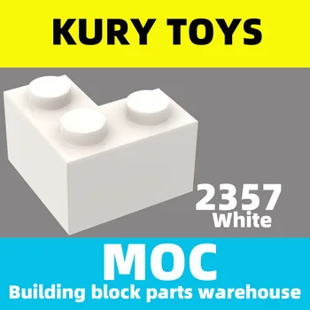 Kury Oyuncaklar DIY MOC 2357 100 adet Yapı taşı parçaları Tuğla 2x2 Köşe oyuncak tuğla