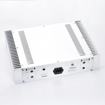 KYYSLB 360 * 80 * 268mm Gümüş güç amplifikatörü Şasi kabuğu BZ3608A DIY kutusu Muhafaza Tüm alüminyum amplifikatör durumda ısı emici ile
