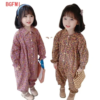 Kız tulum Yeni çocuk Giyim İlkbahar ve Sonbahar Çocuk giyim Romper Gevşek Çocuklar Kore tarzı Bebek kadın kostümü