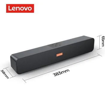 Lenovo BMS10 Tv bluetooth hoparlör Ev Ofis için Şarkı Dinleme ve Toplantı Kablosuz Soundbar Bilgisayar Subwoofer Hoparlörler
