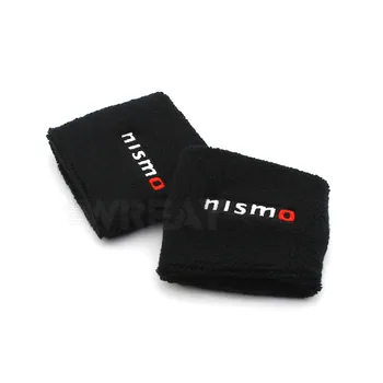 NISMO Güç JDM Stil Rezervuar Fren Debriyaj Yağ Deposu Kapağı Çorap NİSSAN / Siyah