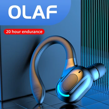 Olaf Tek Bluetooth Kablosuz Kulaklık Handsfree İş Kulaklık Sürücü Çağrı Mini Kulaklık Kulaklık için MİC ile iPhone Xiaomi