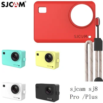 Orijinal Aksesuarlar SJCAM Silikon Kol + Ayarlanabilir Kordon Koruyucu Kılıf / Sınır Kapak SJ8 Pro / Artı / Hava Eylem Kamera