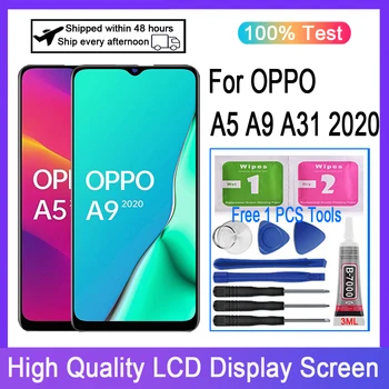 Orijinal OPPO A5 2020 A9 2020 LCD ekran dokunmatik ekran digitizer OPPO A31 2020 LCD Değiştirme