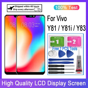 Orijinal Vivo Y81 Y81i Y83 lcd ekran dokunmatik ekran digitizer Değiştirme