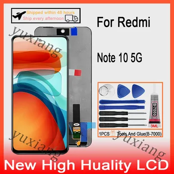 Orijinal Xiaomi Redmi İçin Not 10 5G M2103K19G M2103K19C LCD Ekran Dokunmatik Ekran Digitizer Değiştirme