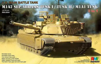 Ryefıeld - Model 1/35 5004 ABD MBT M1A2 Eylül Dişi I/II/M1A1 Uygulanabilir Paletli