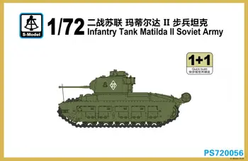 S-Model PS720056 1/72 Piyade Tankı Matilda II Sovyet Ordusu