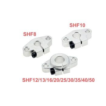 Sıcak satış 1 adet SHF8 SHF10 SHF12 SHF13 SHF16 SHF20 SHF25 SHF30 8mm lineer ray mil destek XYZ Masa CNC Router 3D yazıcı Parçası