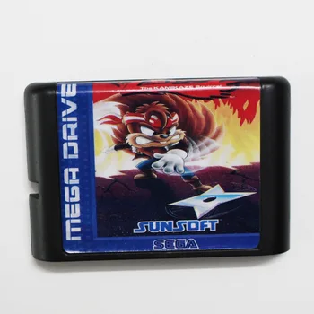Sıfır Kamikaze Sincap 16 bitlik MD Oyun Kartı Için Sega Mega Sürücü Genesis