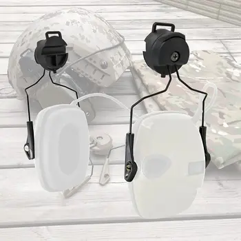 Taktik Standı Kask Ray Adaptörü Askeri Airsoft Kulaklık Tutucu Ayarlanabilir Ray Süspansiyon Braketi Howard Leight Kulaklık