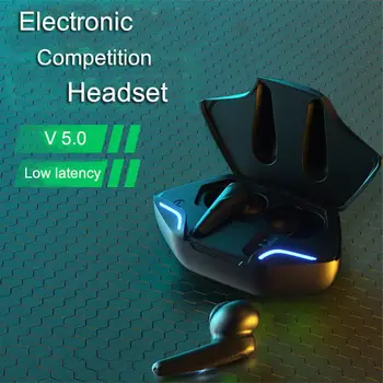 TWS kablosuz bluetooth 5.0 Kulaklık G11 Kulaklık Kulaklık Oyun Stereo Ses Spor Kulaklık ile LED Ekran Güç Bankası 400mA