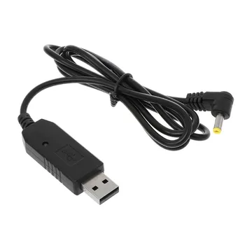 USB şarj aleti Kablosu Gösterge Işığı İle Yüksek Kapasiteli BaoFeng UV-5R Uzatın Pil BF-UVB3 Artı Pil Amatör Walkie Talkie