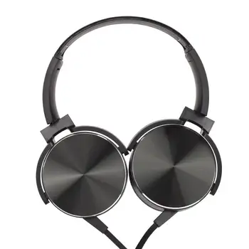XB450 Kablolu Kulaklık Kulaklık Ağır Bas Ses Kalitesi Müzik Kulaklık Cep Telefonu için 3.5 mm Hat Tipi Dinamik