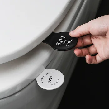 Yapışkanlı Klozet Tarzı taşınabilir kriko Sıhhi Closestool İskandinav Kolları Banyo Araçları için