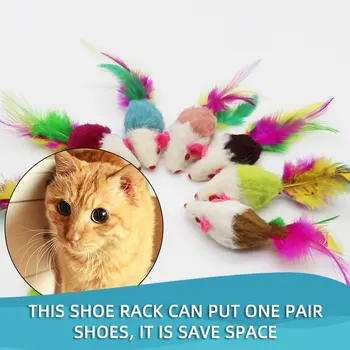 Yavru Oyuncaklar Pet Kedi Oyuncak Kedi Oyuncak Komik Kedi Sopa Sisal Fare Çan Topu Kedi Malzemeleri Kedi Oyuncak Küçük Fare Kedi Oyuncak Fare Peluş
