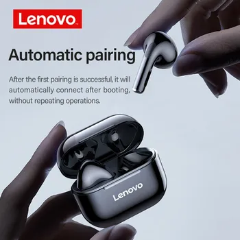 Yeni Orijinal Lenovo LP40 kablosuz kulaklıklar TWS Bluetooth Kulaklık Dokunmatik Kontrol Tasarımı Akıllı Gürültü Azaltma Kulaklık