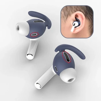 Yumuşak Silikon Anti Kayıp Kulaklık Apple Airpods için Pro Hava Bakla Airpodspro Bluetooth kablosuz kulaklık Kulaklık Silikon Kayış