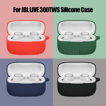 Yıkanabilir Silikon Koruyucu Kapak Kabuk Anti-fall kulaklık kutusu-JBL canlı 300TWS kablosuz bluetooth Kulaklık Aksesuarları